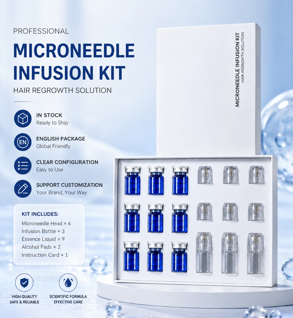 Microneedle Hair Growth Serum Kit