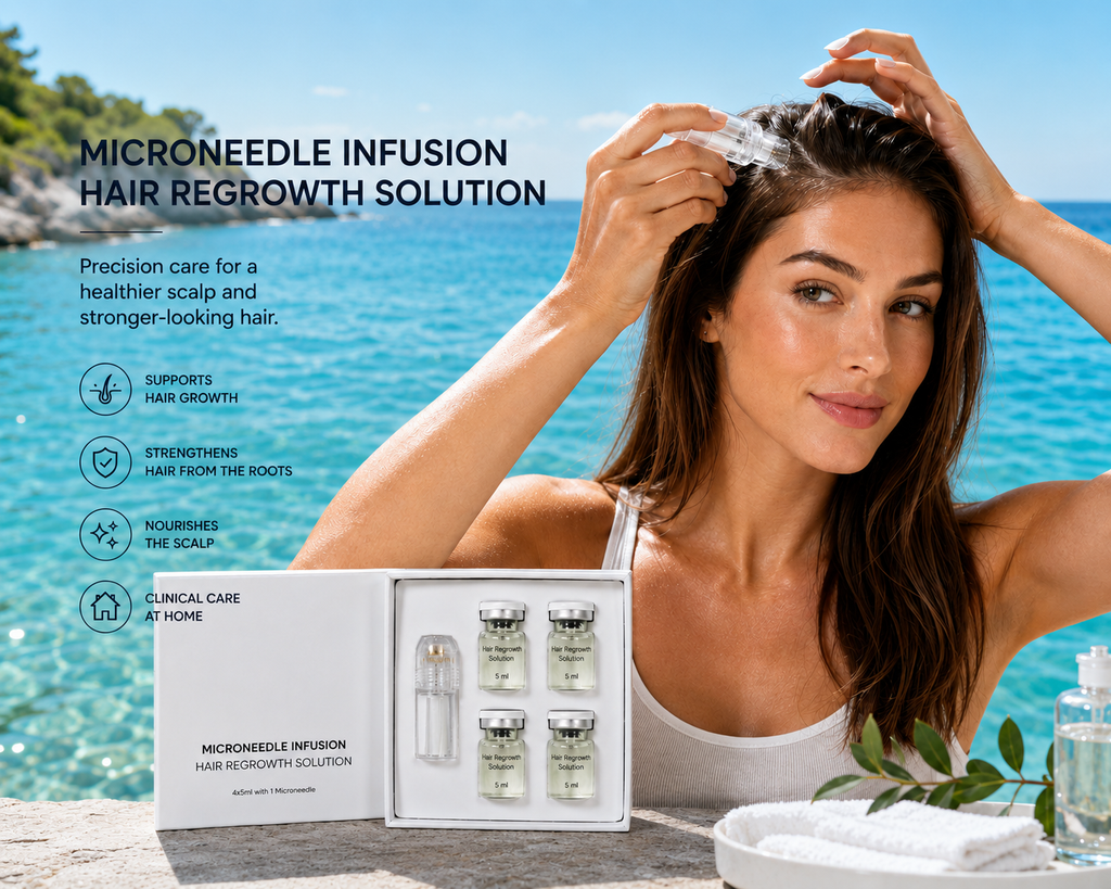 Microneedle Hair Growth Serum Kit